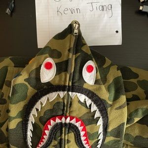 Bape Zip-Up Size L